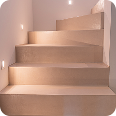 Sols escaliers en Béton ciré Marius Aurenti